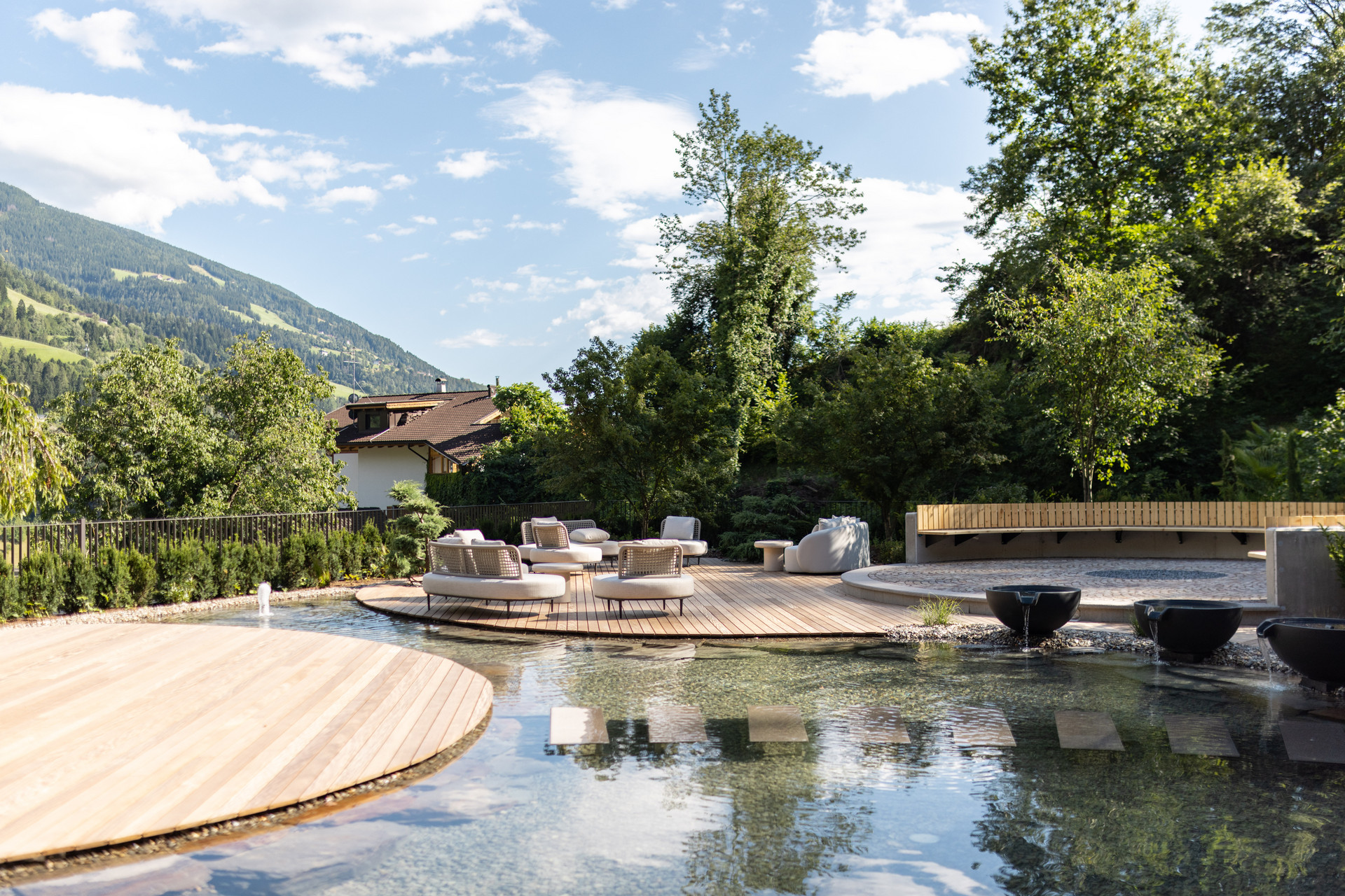 Ein luxuriöser Day Spa im Alpenschlössel