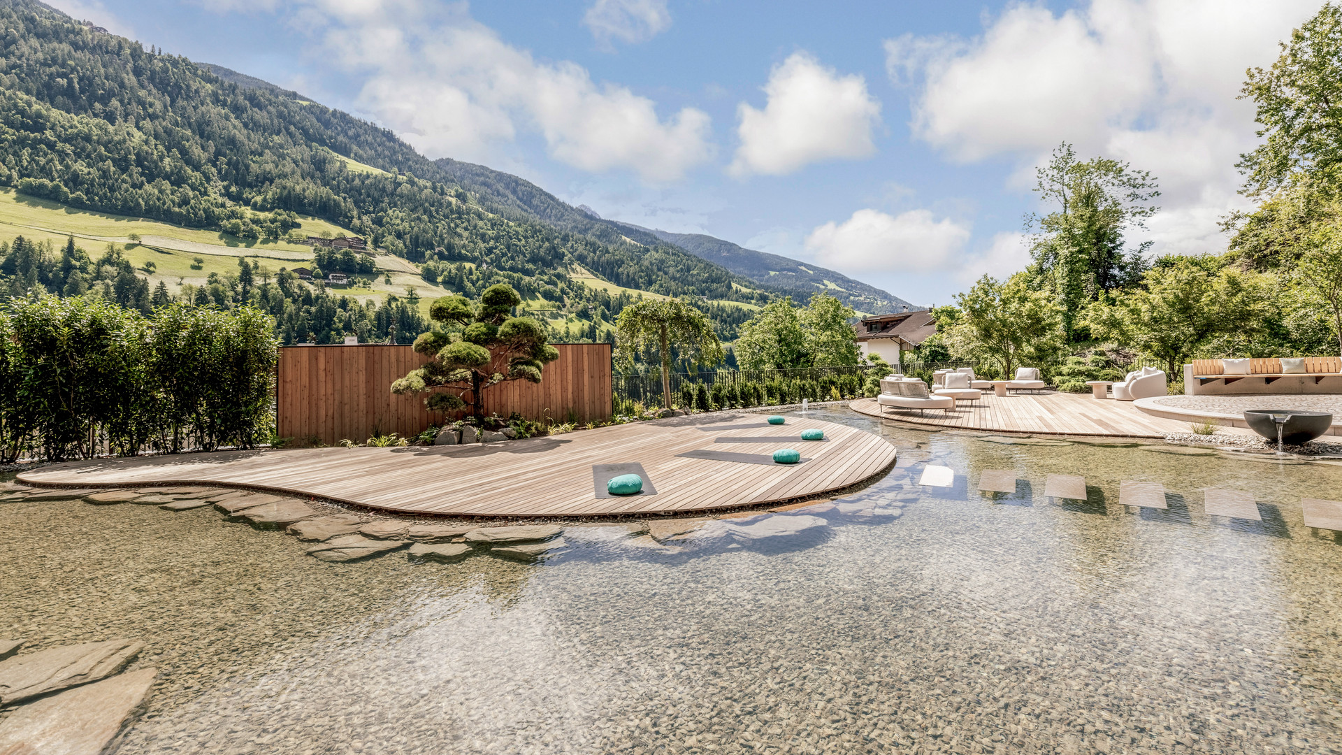 Ein luxuriöser Day Spa im Alpenschlössel