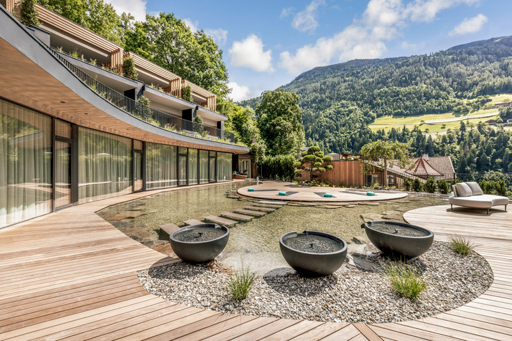 Ein luxuriöser Day Spa im Alpenschlössel