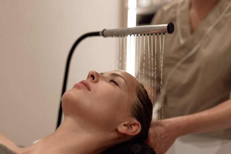 Head Spa at Hotel | Chalet Das Alpenschlössel – 5-Star Wellness Hotel near Merano, South Tyrol Head Spa at Hotel | Chalet Das Alpenschlössel – 5-Star Wellness Hotel near Merano, South Tyrol
